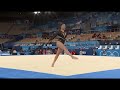 Sunisa Lee Jordan Chiles 2021 Olympics Podium Training Floor Exercise