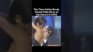 The Moment Adrien Brody Kissed Halle Berry at the 2003 Oscars 😲🎬