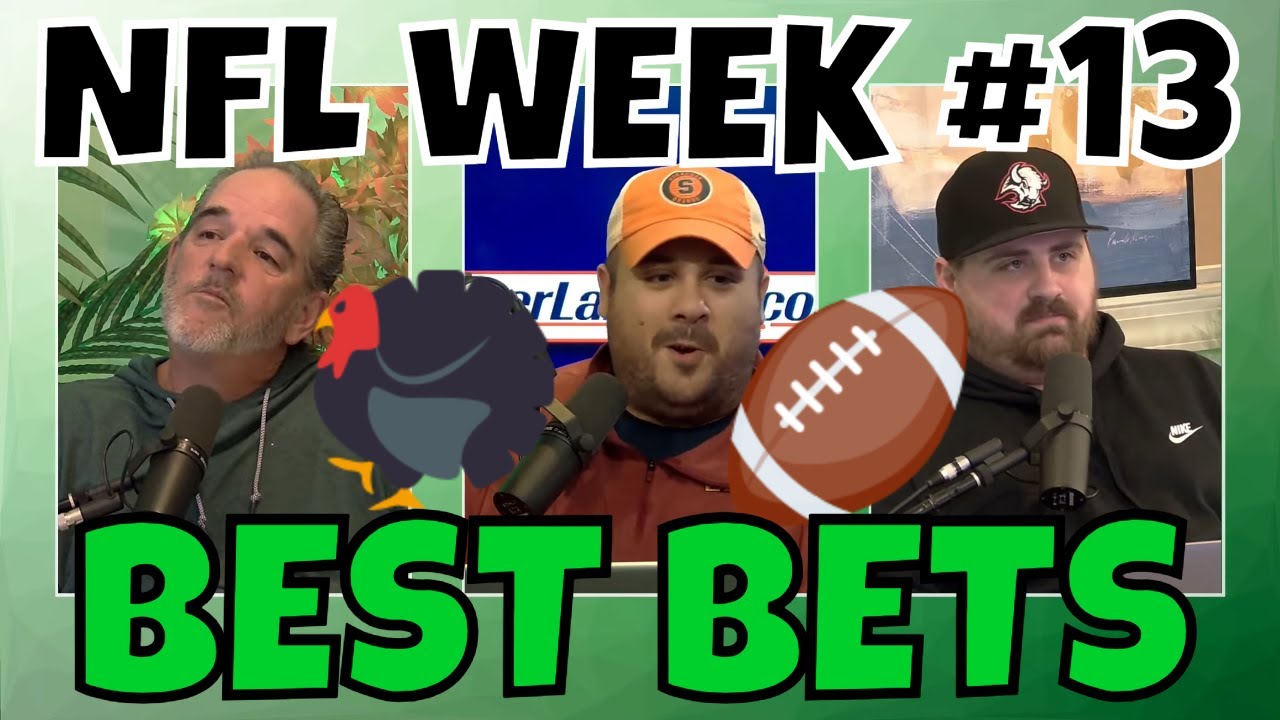 FL1 BETTING: NFL Week 13 Best Bets (podcast)
