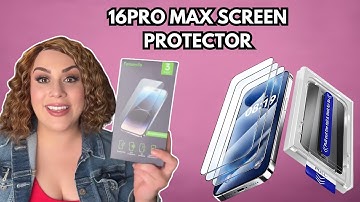 Best iPhone 16 Pro Max Screen Protector? Fonowlo 3-Pack Review & Install Test!