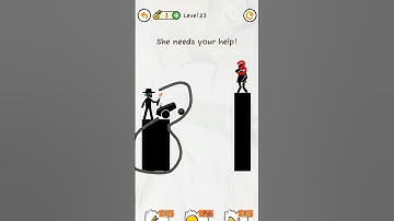 Draw 2 Save 😝😜 Level 23 #shorts