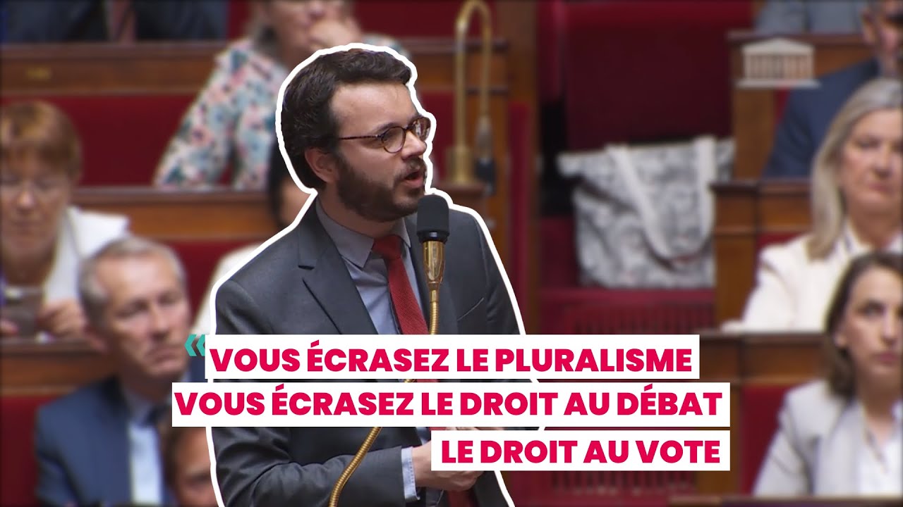 Arthur Delaporte interpelle le gouvernement sur son mépris de la pluralité