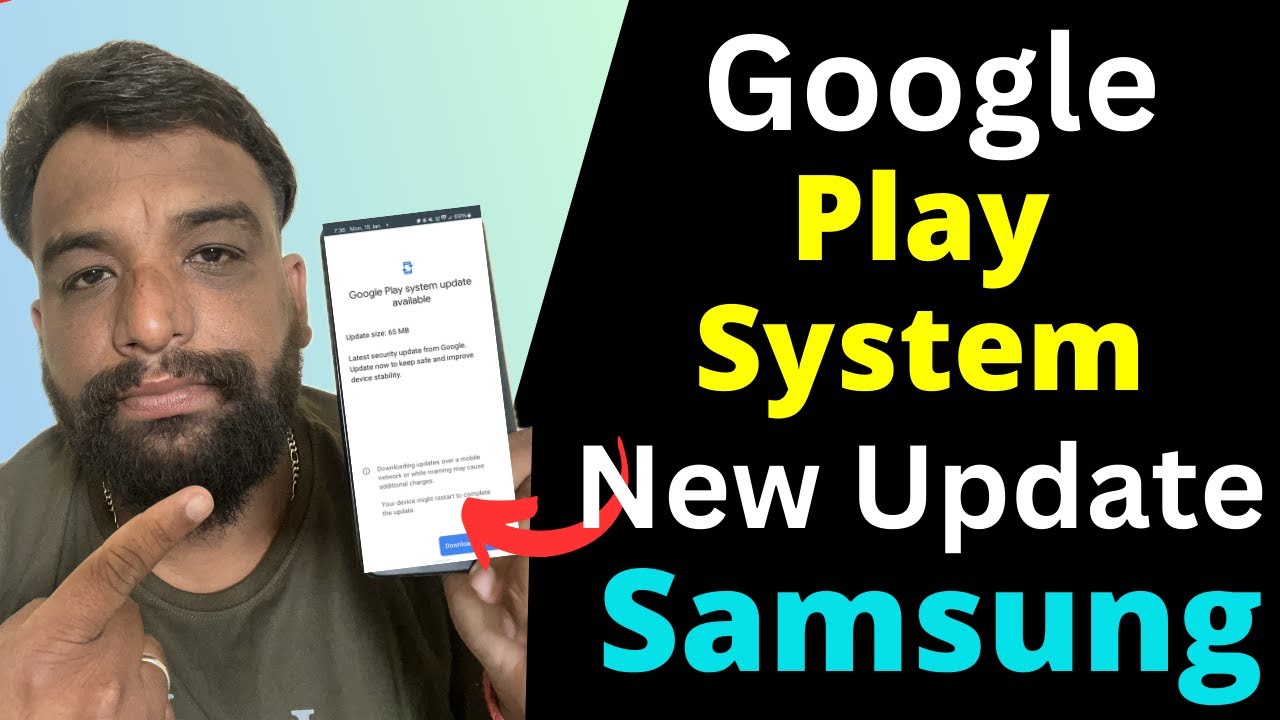 Google Play System New Update On Samsung Galaxy - YouTube
