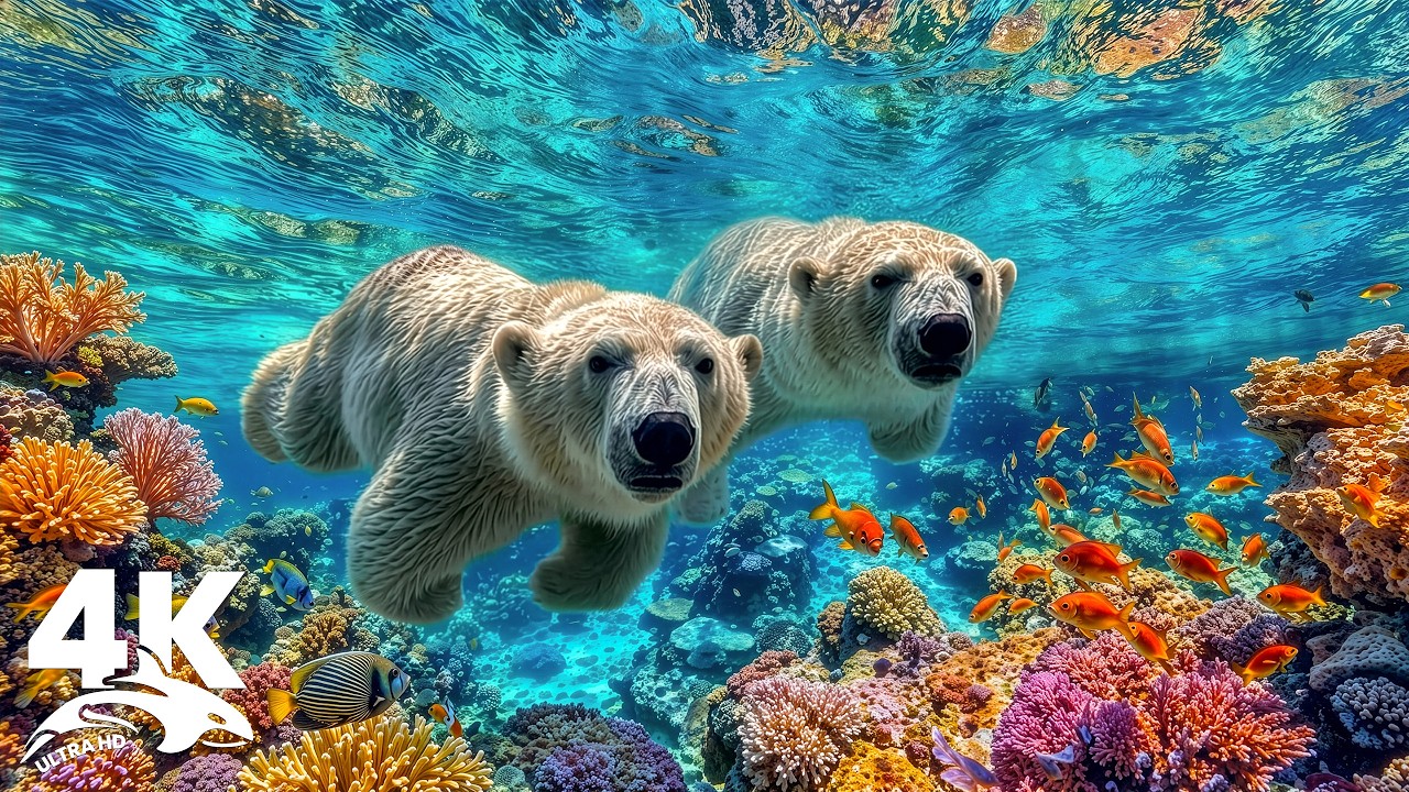 AQUARIUM 4K ULTRA HD – Vibrant Fish & Colorful Ocean Life for Relaxing Deep Sleep