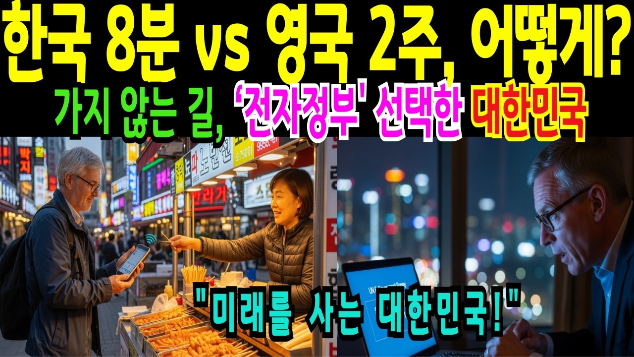 “어떻게 한국은 세계 1등 전자정부가 되었을까, 미국 일본은 못한 이유”