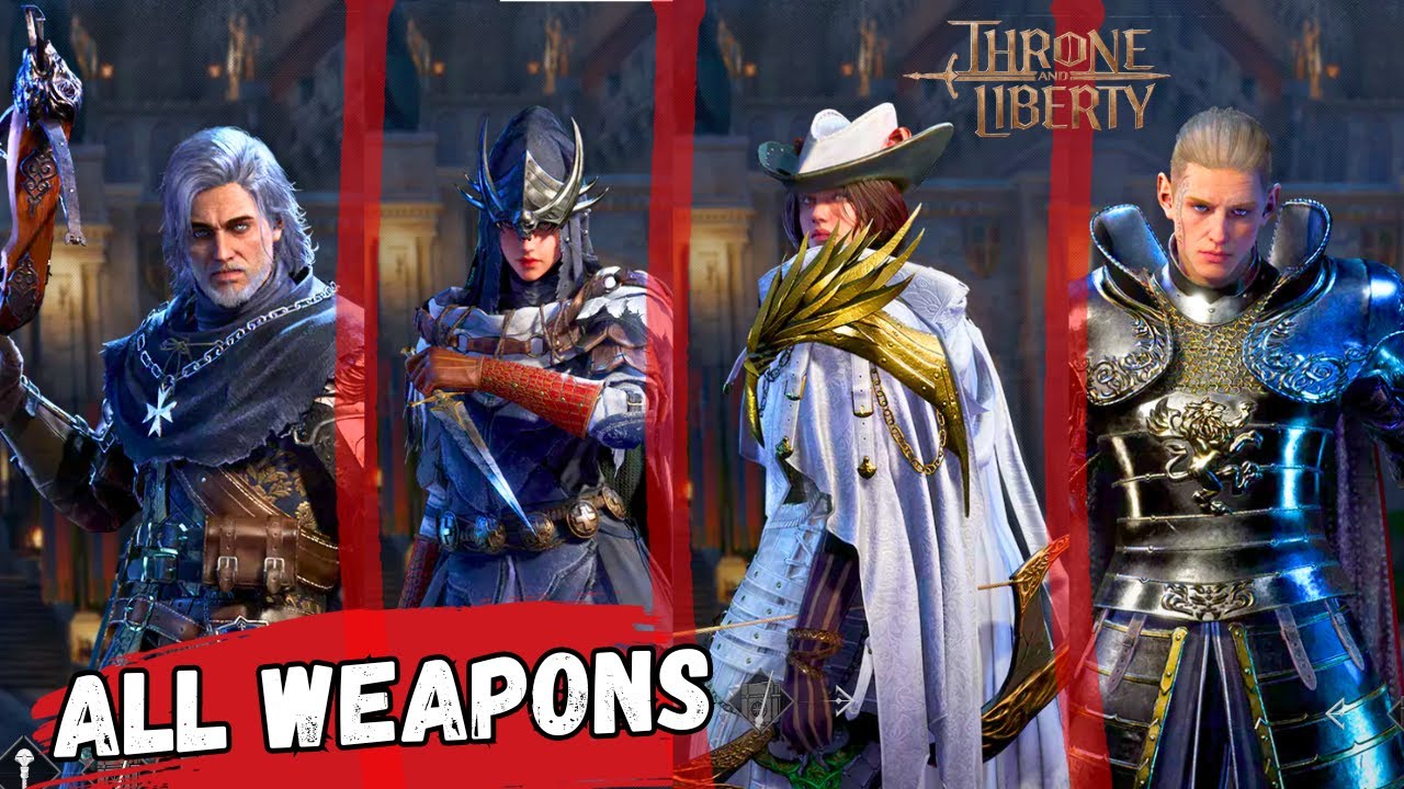 Throne And Liberty Weapons