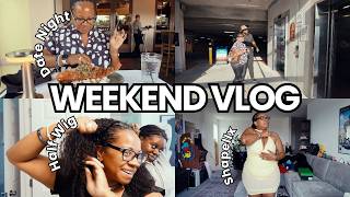 Shapellx Swimsuit Haul 🩱 + Date Night + Half Wig Over Locs | Boarding Norwegian Prima 🚢