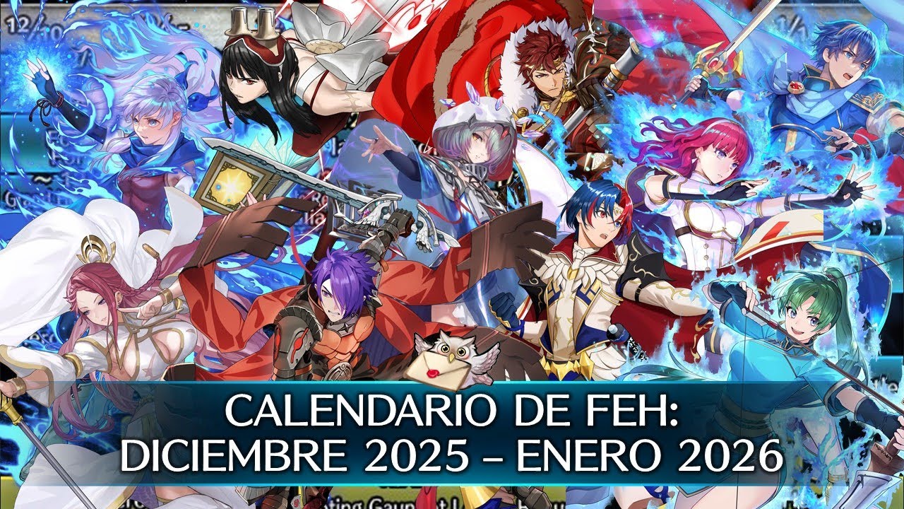 CALENDARIO DE FEH: DICIEMBRE 2025 - ENERO 2026 [FEH]