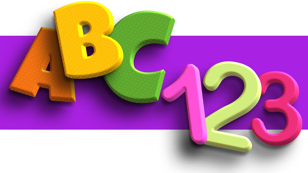 Only Letters, Numbers, Colors and More | Educational Video for Kids ...
