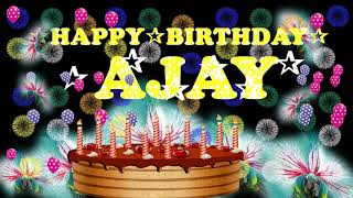 Happy Birthday Dear Ajay Roy &title=namebirthdaycakes.net - Beautiful  Birthday Cake Writing With Name