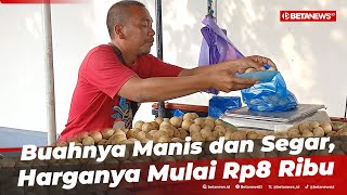 Buah Duku Jualan Miran di Purworejo Ini Dijamin Manis