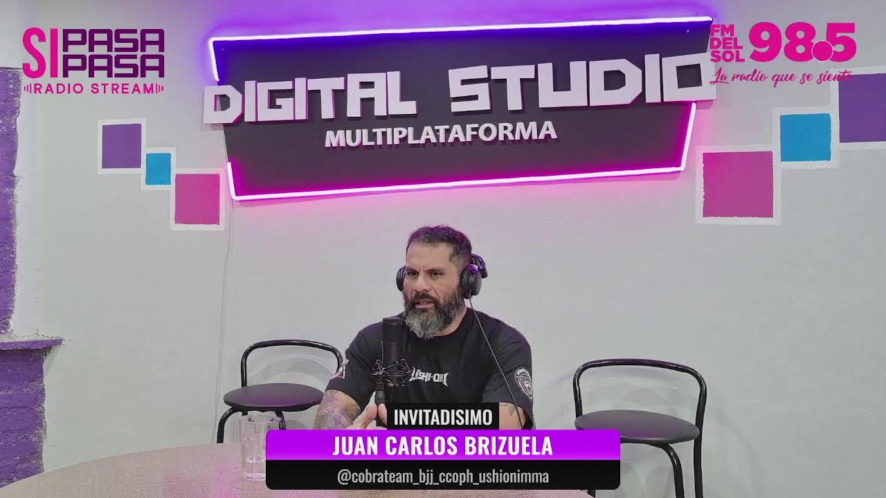 ZEZE NOU MUSICAL Y ARTES MARCIALES MIXTAS JUNTO A JUAN CARLOS BRIZUELA EN EL 98.5 FM ☀️