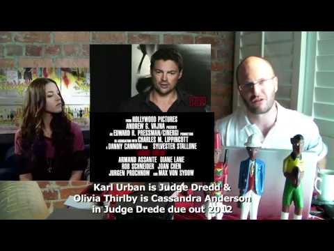 Judge Dredd 2012 Reboot - Olivia Thirlby & Karl Urban -- Tyrone Rubin Film Show