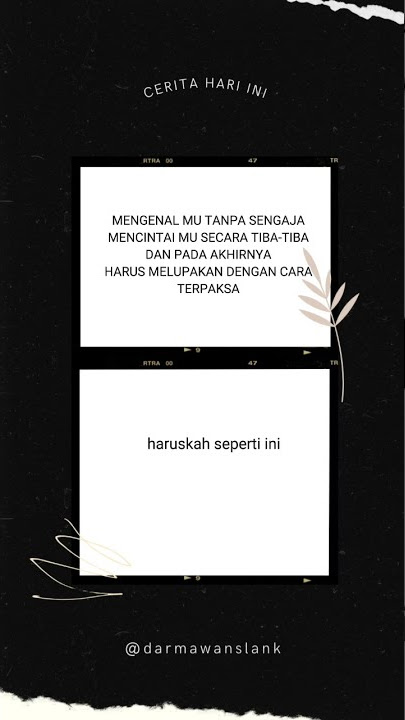 apakah perjalanan cinta harus seperti ini #katakatamutiara #slank #storywa #fyp