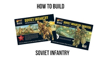 How To Build Soviet Infantry for Bolt Action