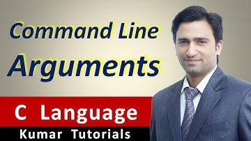 Command Line Arguments in C [Hindi] | Kumar Tutorials