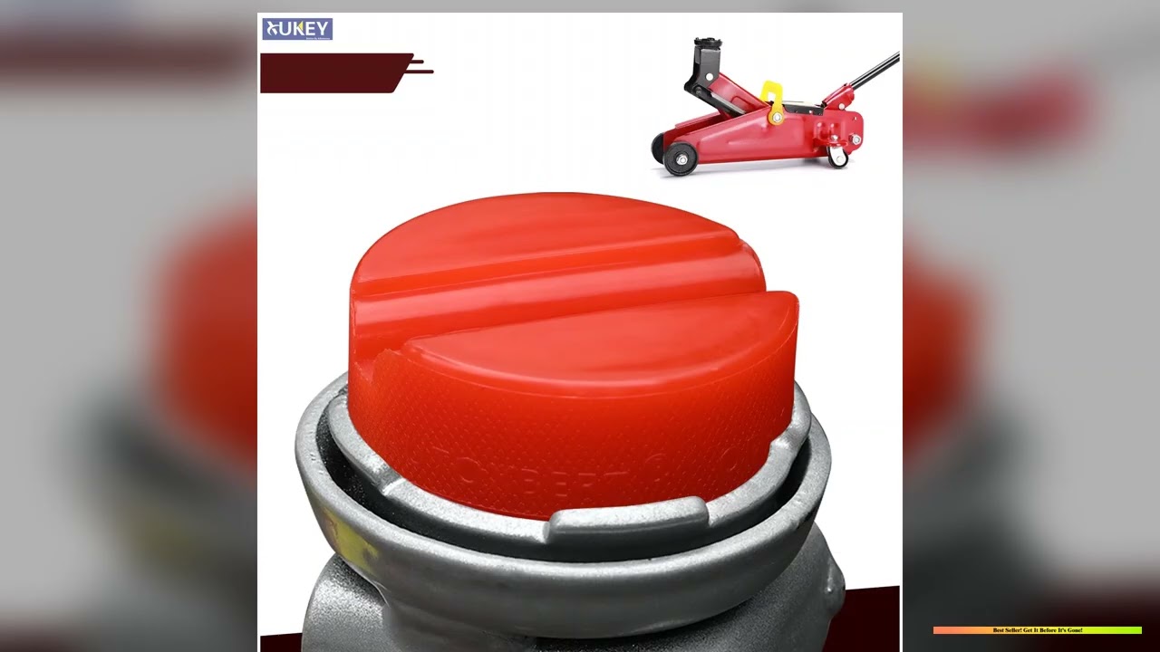 Car Polyethylene Jack Rubber Pad AntiSlip Rail Adapter Support Block Heavy Duty Lift Tool Jacking