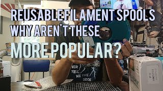 Reusable 3d Printer Filament Spools: Why Aren't These More Popular