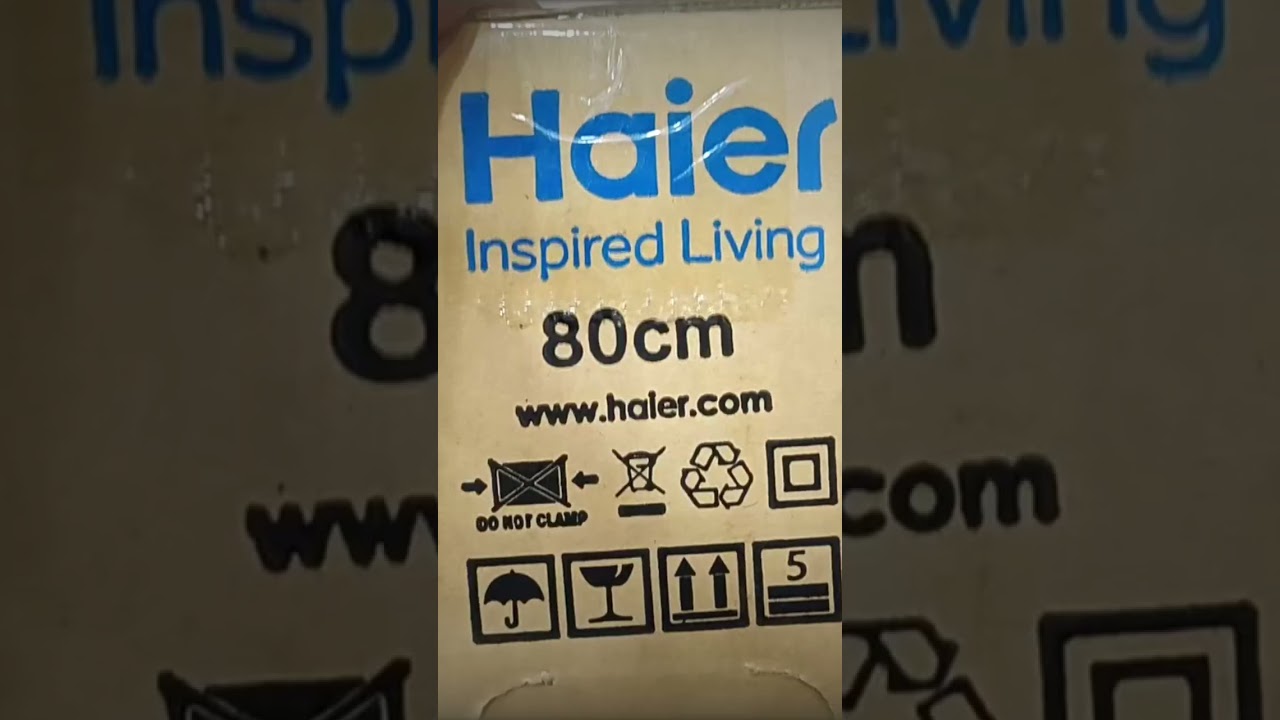 CHEAPEST 32 INCH LED Unboxing || HAIER LED TV || Review Video