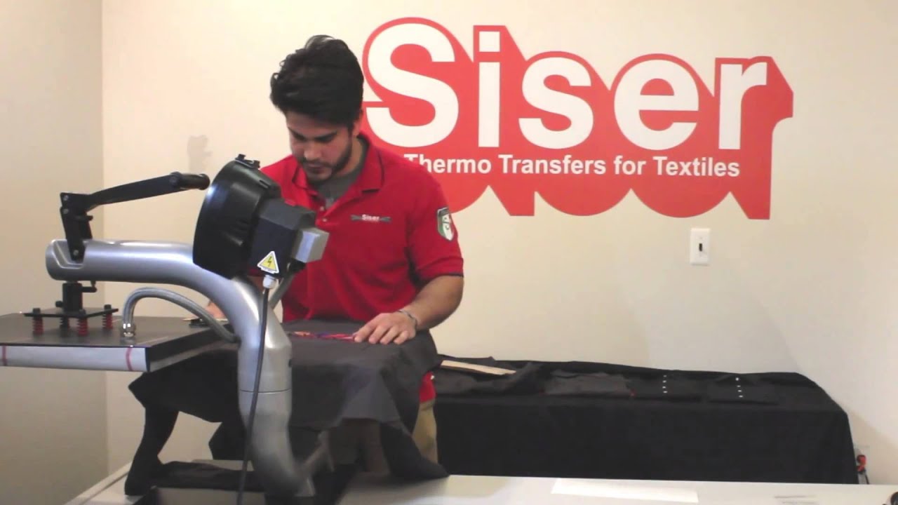 Mixing Various Heat Applied Materials on a Work shirt