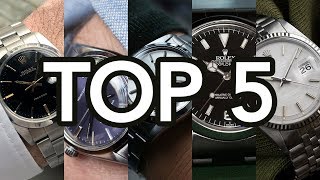 Top 5 GOEDKOOPSTE Rolex horloges (onder €5000 Euro) - YouTube