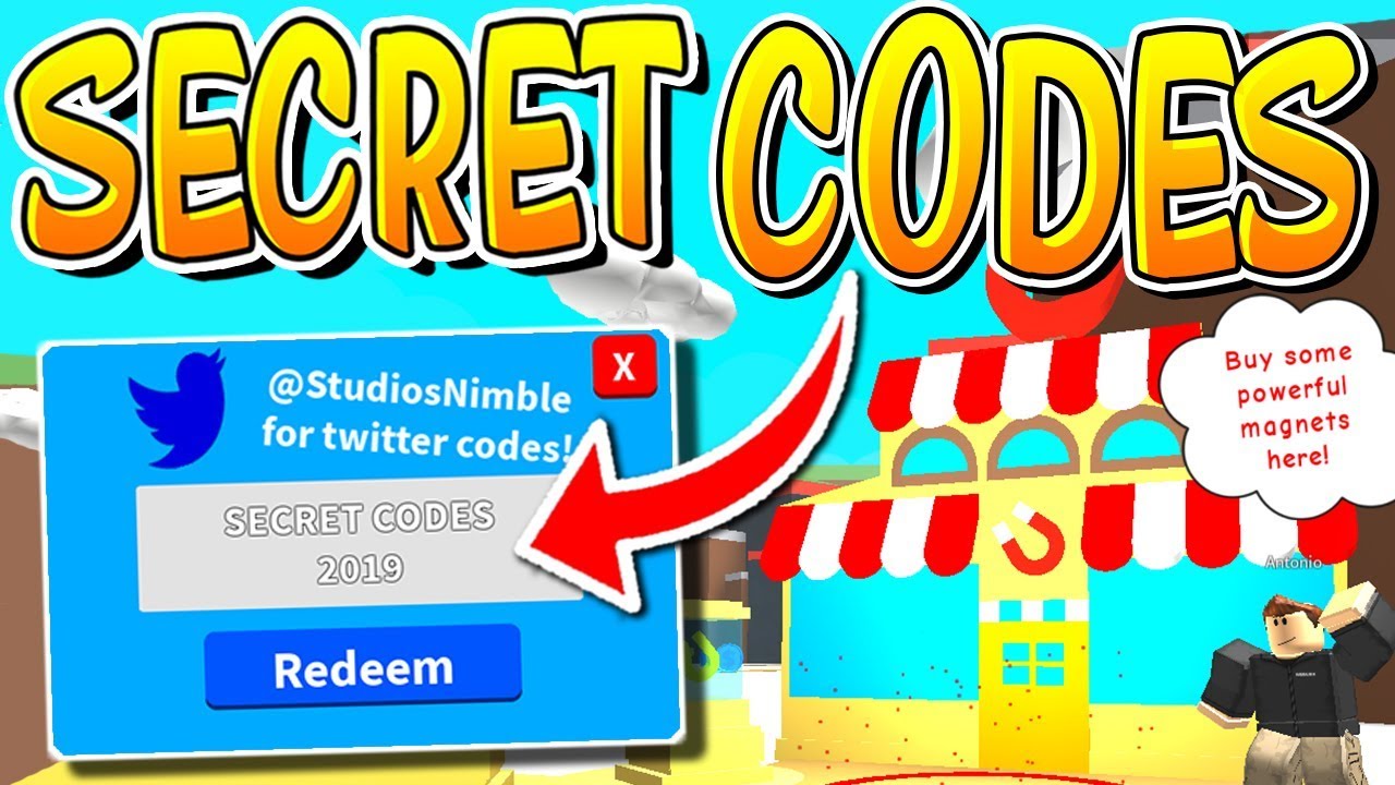 ALL WORKING ROBLOX MAGNET SIMULATOR CODES 2019 YouTube