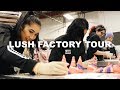 LUSH FACTORY TOUR - January Vlog