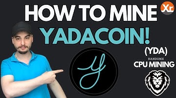 HOW TO MINE YADACOIN - (YDA) CPU MINING Using XMRig