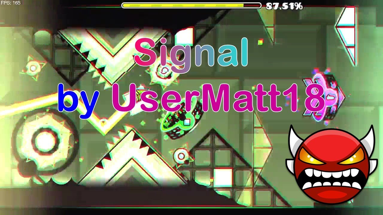 Geometry Dash Insane Demon-Signal by Usermatt18
