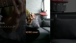 ac/dc back in black cover #shorts кавер на гитаре