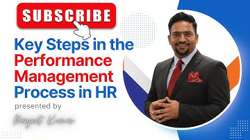 Key Steps in the #performance Management Process in HR | Hindi  & Urdu By Ranjeet Kumar