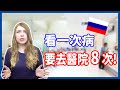 【在台灣和俄羅斯看病的差異? 】俄羅斯人覺得看病很瘋狂! | 阿麗俄文