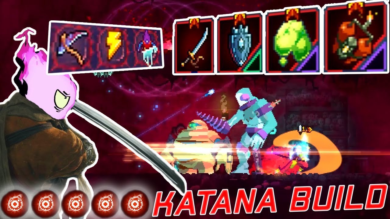 THE STEALTH SHINOBI Dead Cells Predator Katana Build (5BC Run w/ Postgame Commentary) YouTube