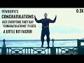 PewDiePie&#39;s congratulations but everytime they say &quot;congratulations&quot; it gets a bit faster