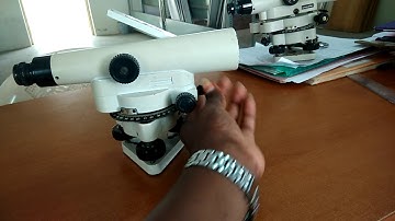 Components of dumpy level and Tilting level