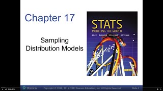 Statistics Chapter 17 Sampling Distribution Models Net Worth