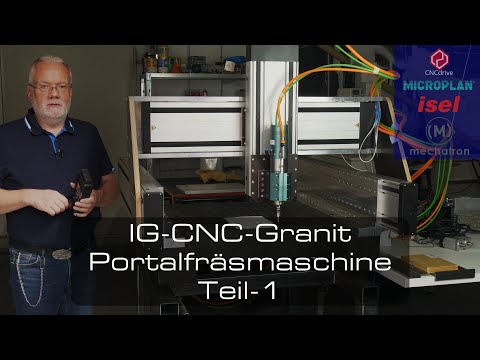 IG-CNC-Granit Portalfräsmaschine Teil-1