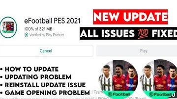 ALL ISSUES FIXED✅STUCK AT 100%? 💥BEST SOLUTION TO FIX UPDATE ISSUE🔥PES 21