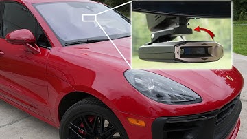 Porsche Macan Radar Mount For Escort Max 360 Radar Detector Installation Video