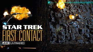 Star Trek: First Contact - Starfleet vs The Borg Cube 4K UHD | High-Def Digest