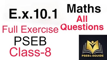 E.x.10.1/Class-8/Maths/PSEB/Solution/By @PSEBEDUCATE