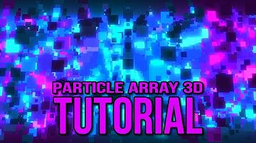 Particle Array 3d - BackGround in After Effects