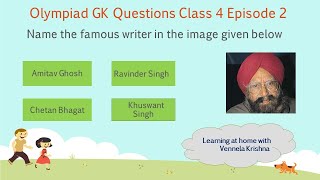 GK Olympiad Quiz (IGKO) for Class4 (Level 1 & Level 2 exams) Episode 2