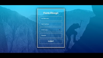 HTML CSS form design tutorial || AMAR Design | 2021