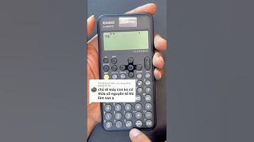 Phân Tích Một Số Ra Thừa Số Nguyên Tố Trên Máy Tính Casio FX880BTG #shorts
