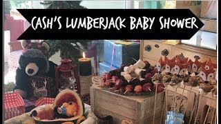 Cash's Lumberjack Baby Shower