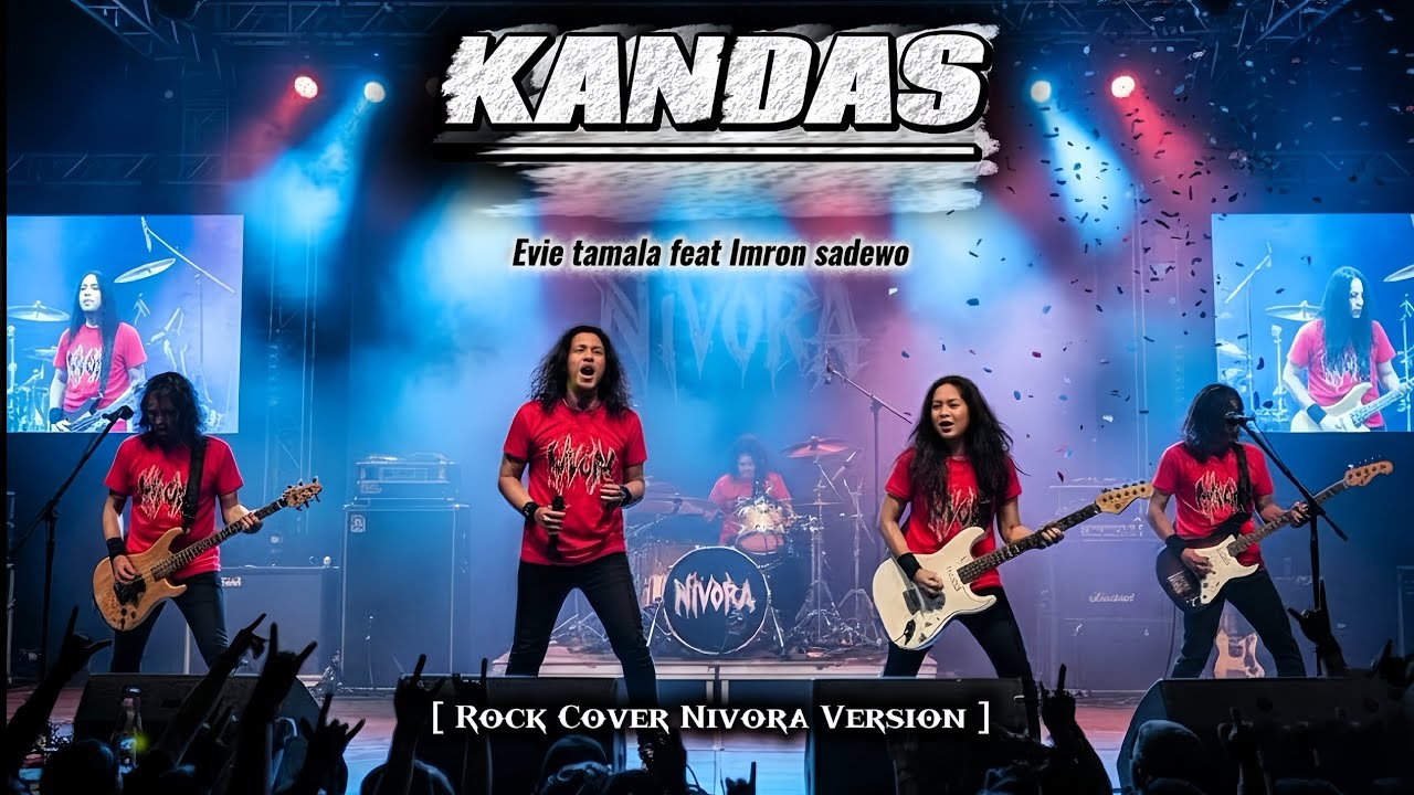 Kandas – Evie Tamala feat. Imron Sadewo | Rock Cover By Nivora Version