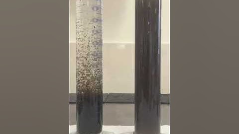 aerobic granular sludge settling test