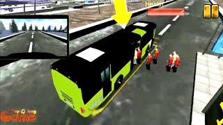 Bus Simulator City Airport Game 2020 : Bus Driving 2 | Android GamePlay | Top Galaxy Game screenshot 2