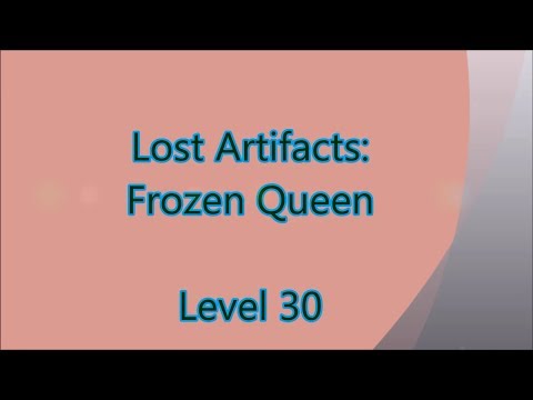 Lost Artifacts: Frozen Queen Level 30